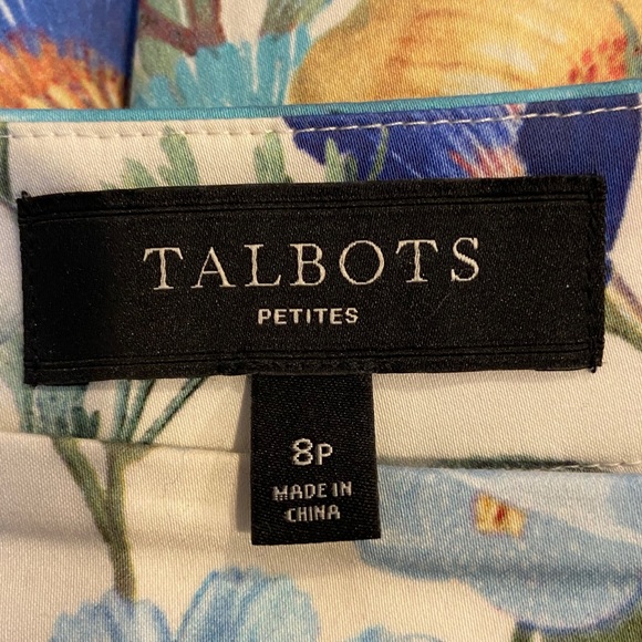 Talbots Floral Print Skirt - Picture 8 of 10